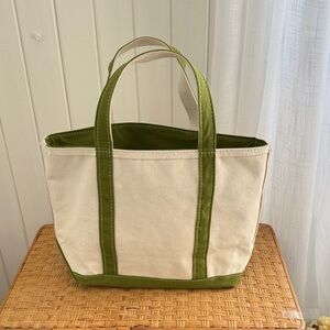 L.L. Bean Canvas Boat and Tote in Antique Olive Medium